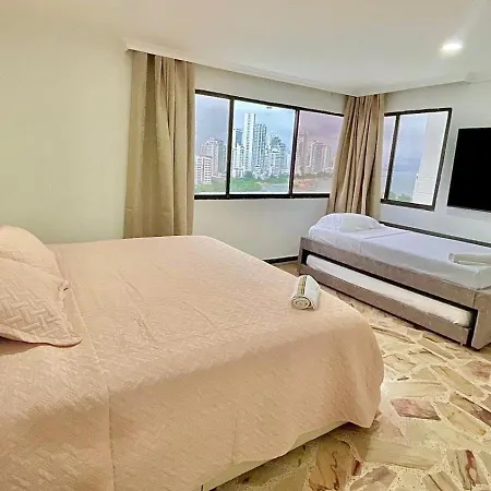 Apto Luxury Marina Del Rey Frente Al Mar Apartamento